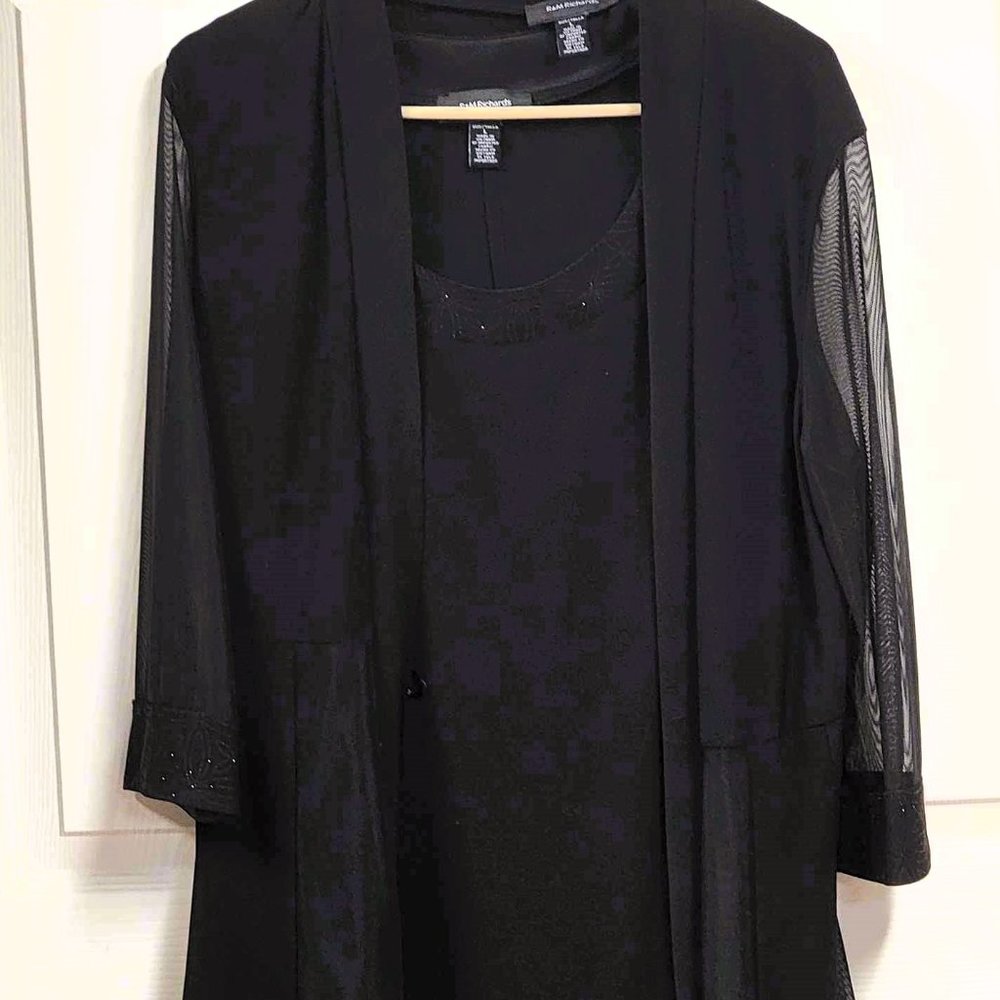 R&M Richards Black Dress`